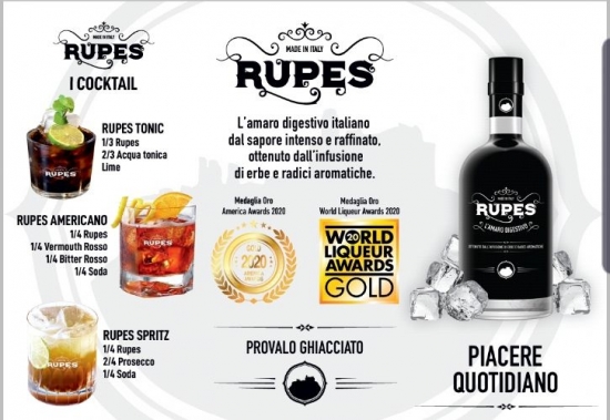 Digestive bitter Rupes 70 cl