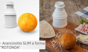 Arancinotto Slim Stampo Rotondo per arancini da 160 gr