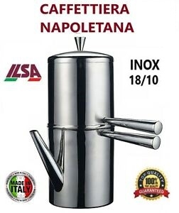 Ilsa Stainless Steel Neapolitan Coffee Maker