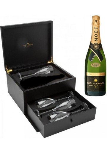 Champagne Grand Vintage 2003 Flute Set Moet & Chandon