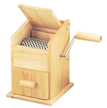 Cheese Grater with Wood Storage Box