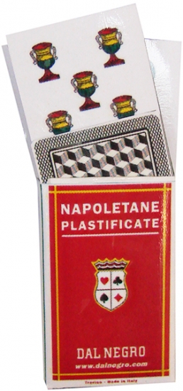 Fridge Magnet Dal Negro Carte Napoletane Neapolitan playing cards 21 x 11  x 71 mm