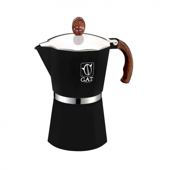 Bialetti Coffee Maker, Nero, 4 Tazze