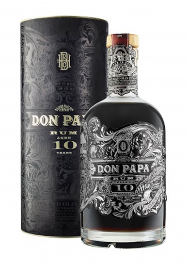 Rum Don Papa 10 Years old 70 cl The Bleeding Heart Rum Co.